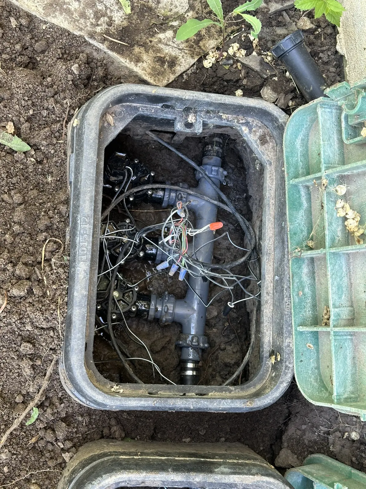 Valve manifold detail