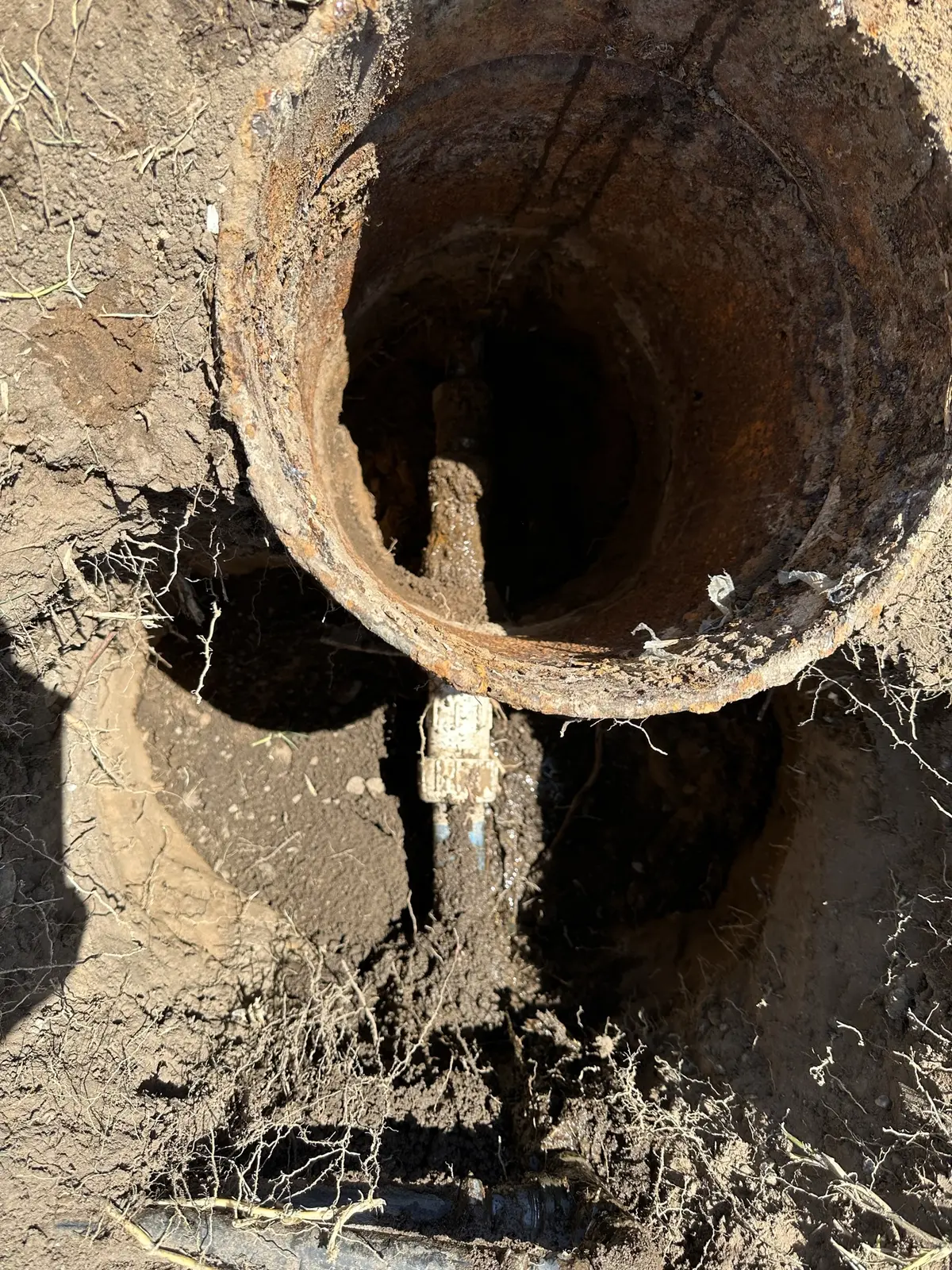Line excavation