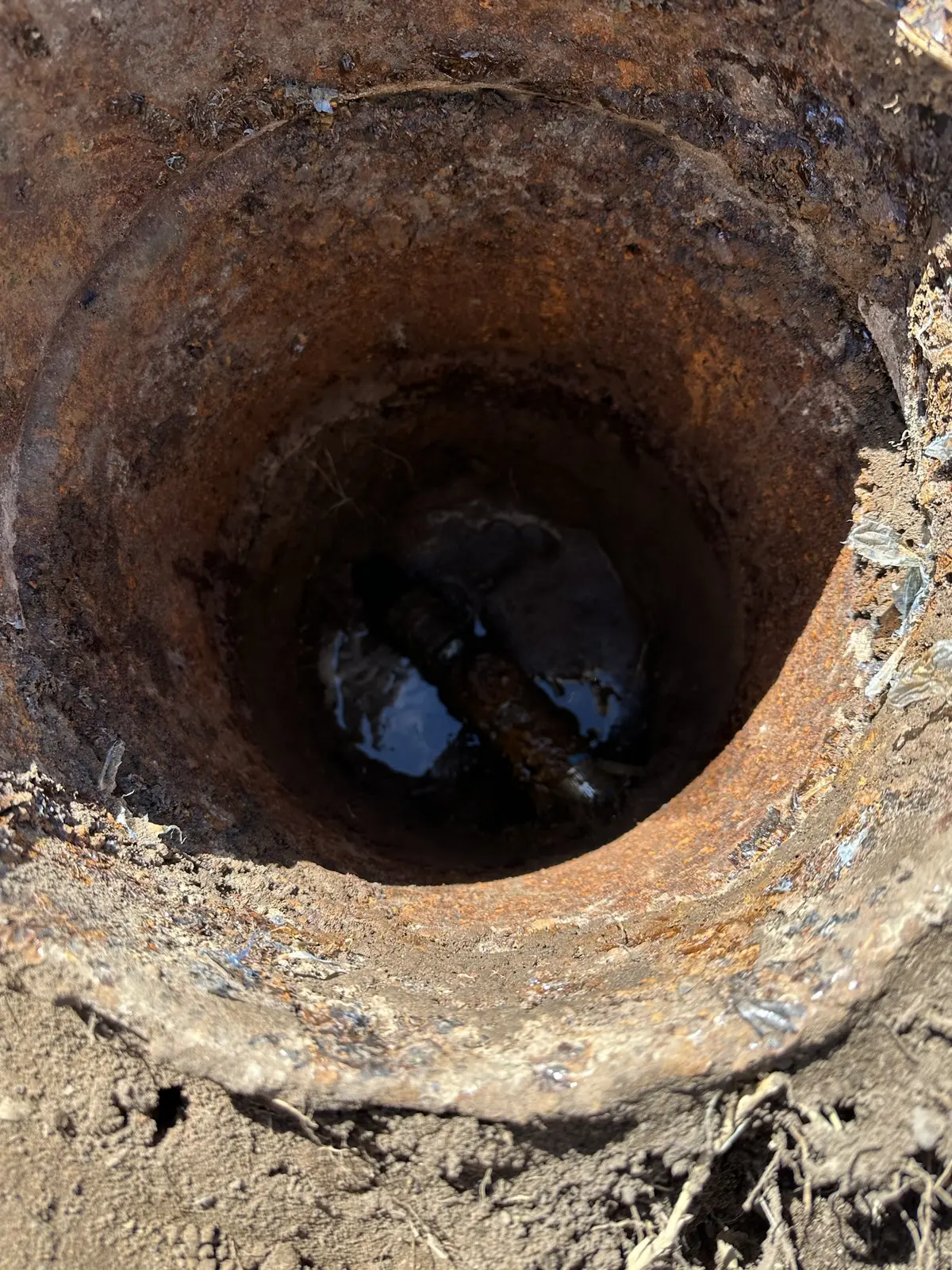 Excavated line access
