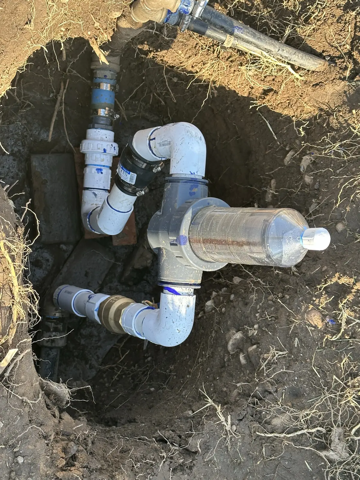 Trench line install