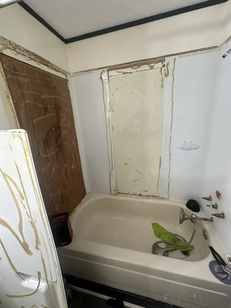 Tub install