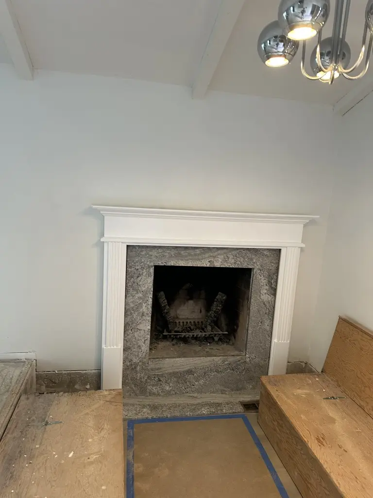 Fireplace work