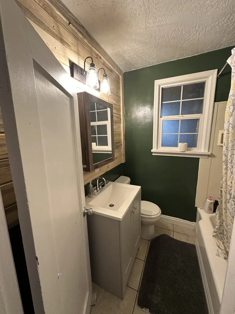 Finished bath