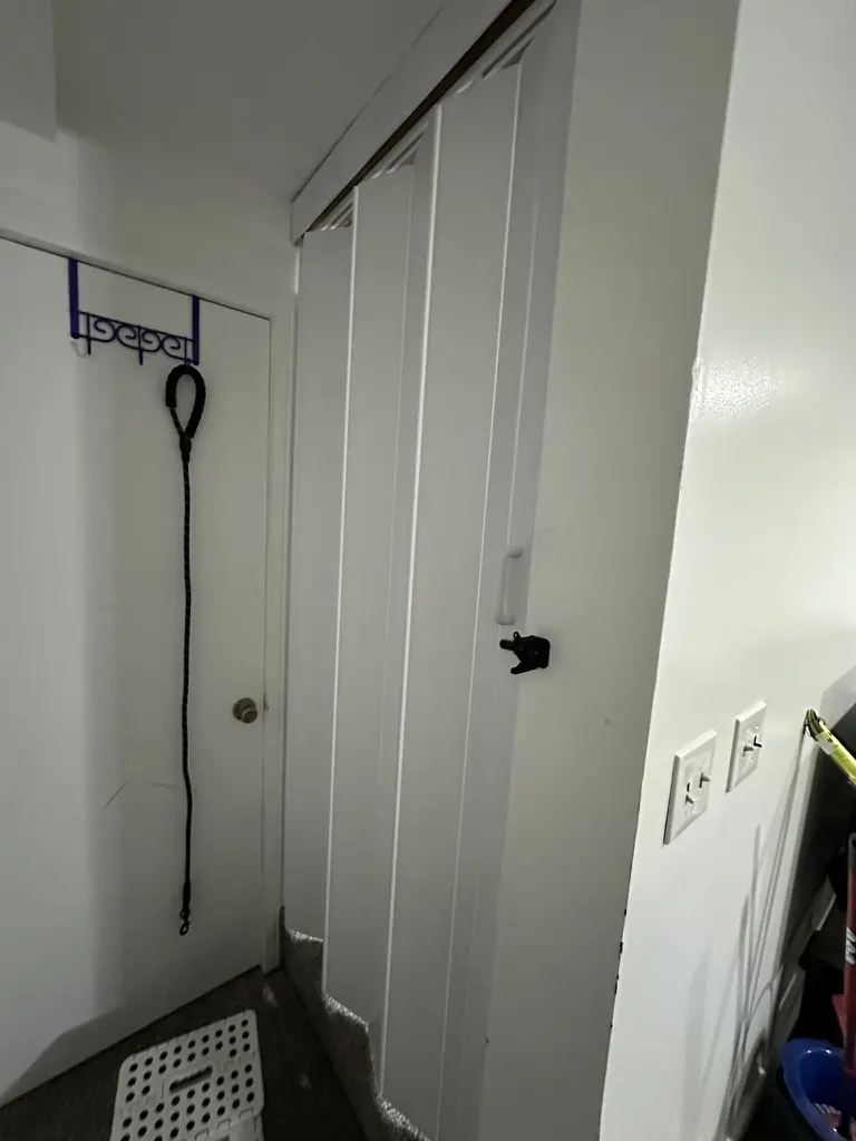 Doorway and hall finish work
