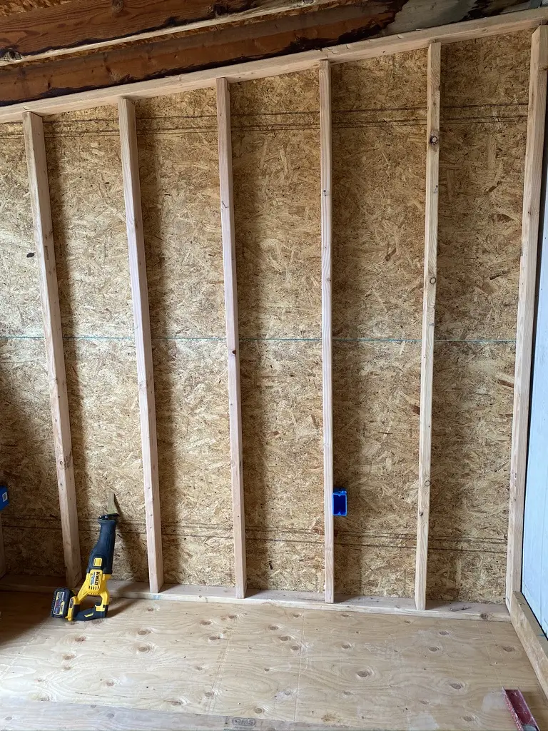 Sheathing install