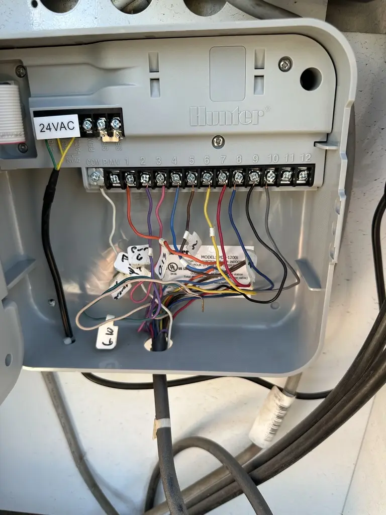 Valve box detail